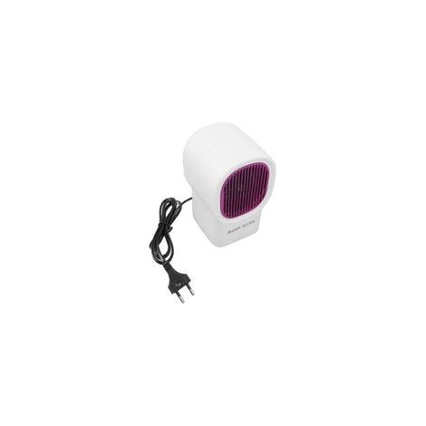Chauffage soufflant 500 W, chauffage rapide et silencieux, modèle vertical de table, pour la maison, 100-220 V (UE), blanc
