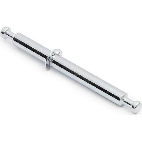 tornillo doble para excéntricas. sistemas mi-fix y max. zamak-plástico / acero. diámetro 8mm. rosca rmdiámetro 5mm / rmd
