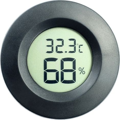 Hygromètre numérique LCD - Outil de mesure électronique de la température et de l'humidité
