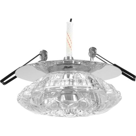 Spot LED Encastré 3W Plafonnier Luminaire d'Éclairage Blanc pour Décoration Intérieure (1/5)