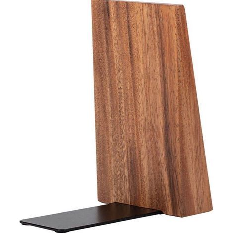 HONORNIC - Serre-Livres en Bois Faits à la Main Serre Livres décoratifs pour étagères - Porte-Livres Robustes pour Les Livres Lourds