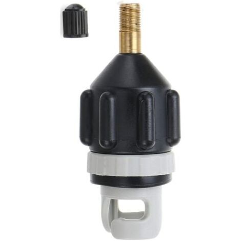 Adaptateur Pompe Convertisseur de Valve Gonflable Bateau à Rames Valve dair Accessoire Conventionnelle Standard Adaptateur de Pompe pour Kayak/Planche à Pagaie/Planche Surf/Cano (1/5)