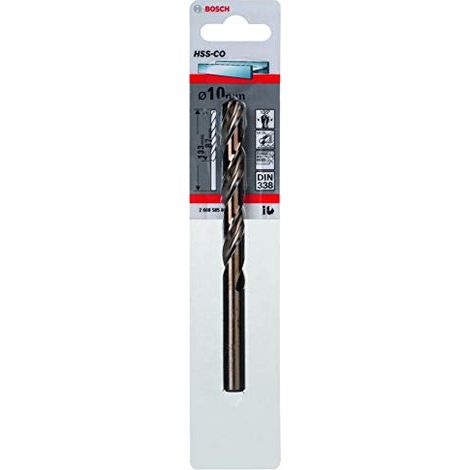 BOSCH - PUNTA A SPIRALE PER TRAPANO PERMETALLO - 10MM (1/4)