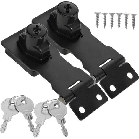ABOOFAN Lot de 2 loquets porte placard en acier inoxydable (1/5)