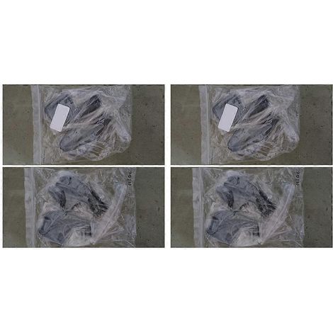 4x Frontscheibenwischerarm-Abdeckungen für BMW 3 E90 E91 E92 61617138990 (1/2)