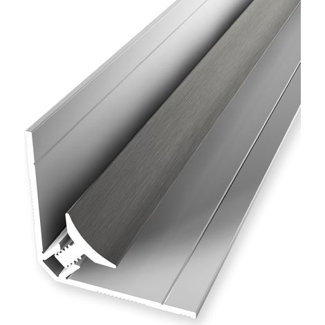 2-teil. Clip-Inneneckenprofile Edelst.Op.30x2600mm Wandprofil