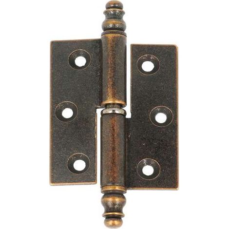 Masidef Cerniere per Mobili - Ottone Bronzato - 40x50 mm