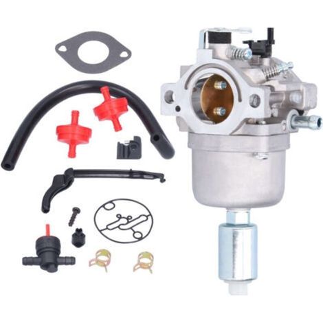 Carburateur Compatible pour Tondeuse à Gazon Briggs Stratton Modèles 591731 593514 697141 697190 698445 699109 699937 791858 791888 792171- (1/5)
