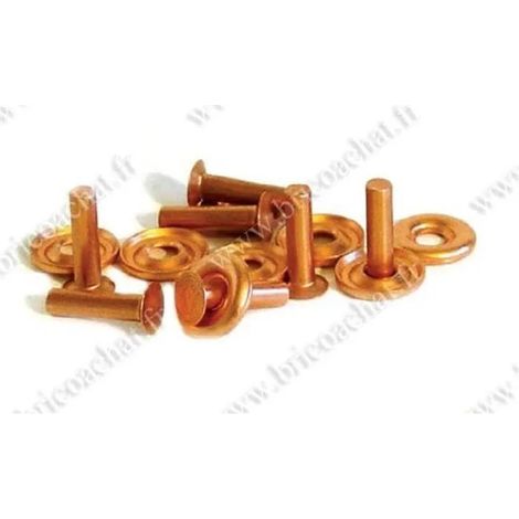 Rivetti Techman 5x20 rame 25 pezzi alta resistenza