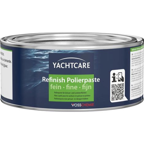 Pâte à polir fine 500g, polish bateau, rénovation coque bateau (1/5)