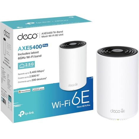 Routeur TP-Link Deco XE75 Pro tri-bande 5400 Mbps (1/2)