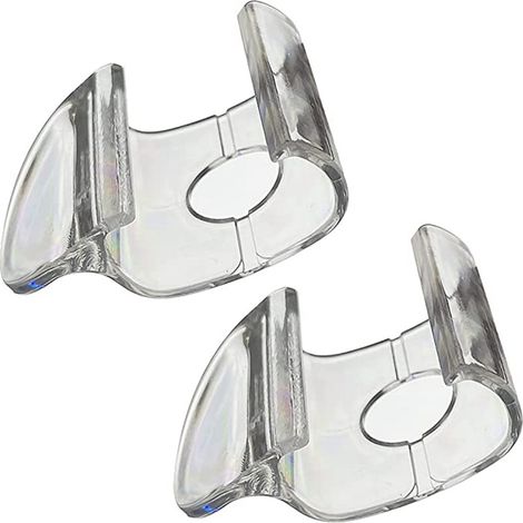 Accessoires pour stores vénitiens (lot de 2) : clips de rail, clips à boucle, clips pour tige inférieure (1/5)