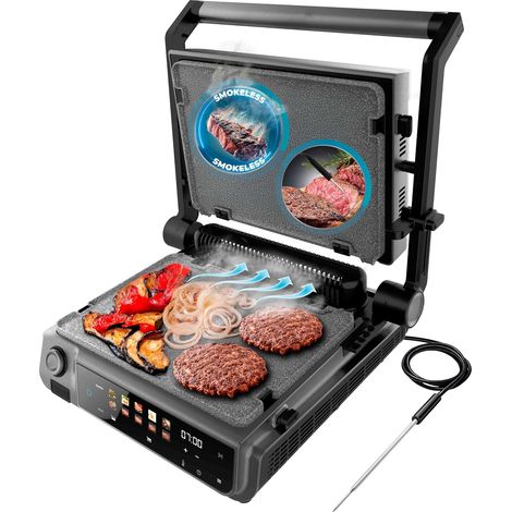 Grill Cecotec 2000W Smash Sonde Pro (1/2)