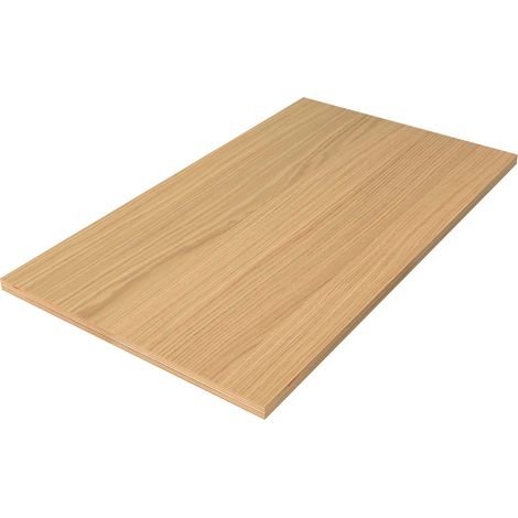 Waschtischplatte MARA 600 für Möbel und Waschtisch, ohne Bearbeitung EUROPÄISCHE EICHE 608 x 16 x 460 mm (1/2)
