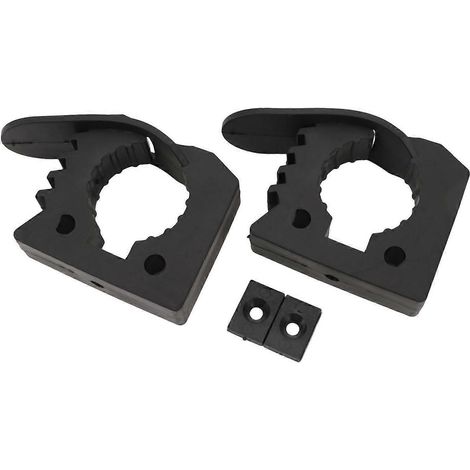 2 Stück Gummi-Schnellspannklemmen für Werkzeuge mit 1 bis 1,5 Zoll Durchmesser, verwendet an Offroad-Fahrzeugen