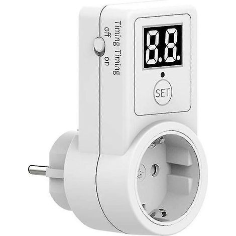 Digitaler Timer, elektronischer Timerstecker, Handyakku, Ladegerät für Elektrofahrzeuge