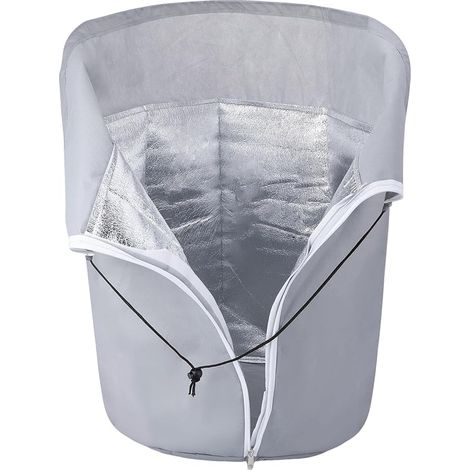 Housses Hivernage Pot Réutilisable Exterieur 65x70cm Oxford Voile D’Hivernage avec Cordon Serrage Protège Contre Froid Bâche Protection Arbustes Couverture Sac Antigel pour Pot (1/5)
