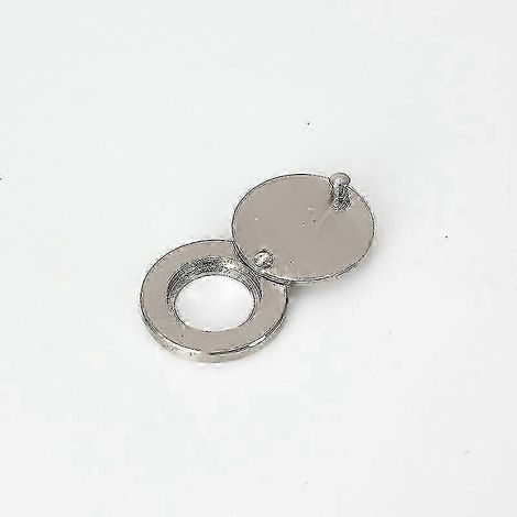Plaque de recouvrement de judas de 16 mm pour porte intérieure d'appartement, pour plus de confidentialité et de sécurité (autoroute). (1/3)