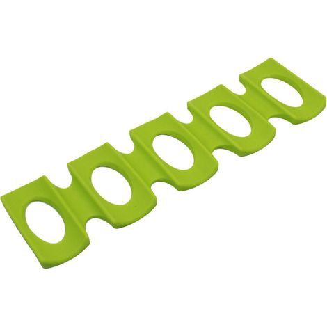 Tappetino organizer in silicone per frigorifero (verde), portabottiglie per vino e birra, tappetino per organizzare le bottiglie in frigorifero (1/5)