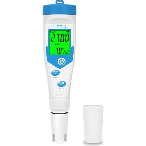 pH-Mètre,Test Sel Piscine Electronique,Thermomètre (1/5)