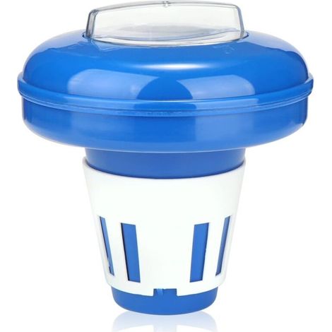 Swimming pool float dispenser - Chemical dispenser for chlorine or bromine tablets - for the dosed dispensing of swimming pool additives (1/5)