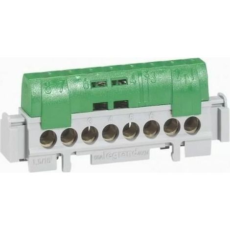 Bloque de bornes verde de 17 orificios IP2xZ17 004835