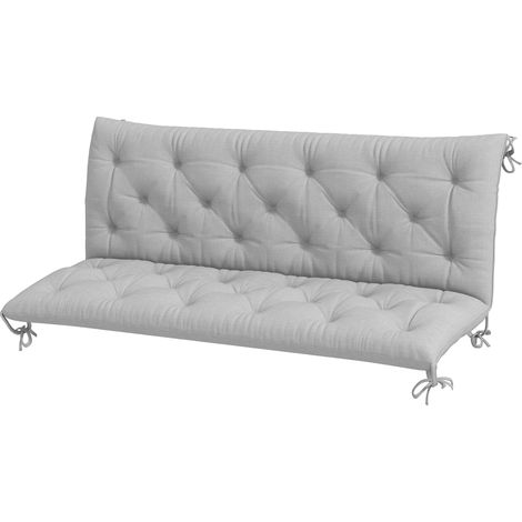 ThreeSeater Bench Cushion  Light Grey (1/5)