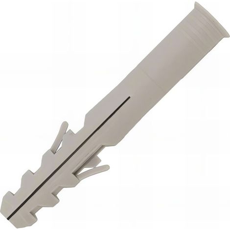 20 chevilles nylon pour piton d'échaufaudage - collerette - 14 x 135 mm (1/2)