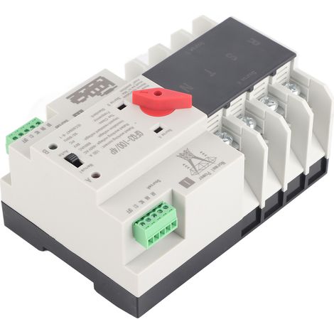 Automatischer 4P-Doppelstromumschalter, Millisekunden-Umschaltung, AC400V-Netzgenerator-Kippschalter, unterbrechungsfreie konstante Stromversorgung. (1/5)