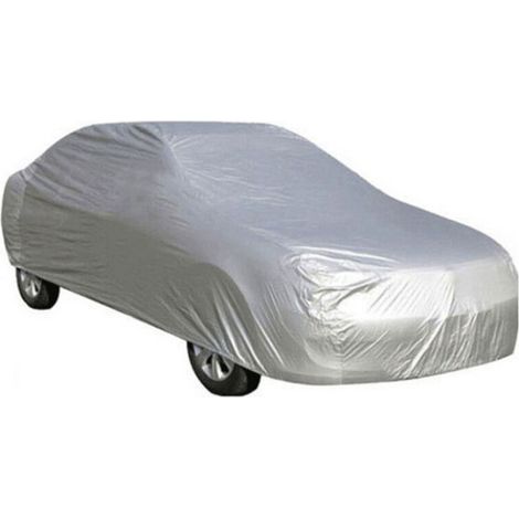 Lntyq Housse de voiture, housse de voiture, protection solaire de voiture, imperméable à la pluie, à la poussière, au soleil, universelle pour toutes les saisons,bâche 430x160x120cm (1/3)
