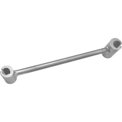 Clé à charnière double tête 14 mm et 19 mm, outil de réglage du jeu de charnière de porte à trou intérieur pour charnières 8,5 à 17,5 (1/5)