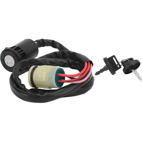 Clé de contacteur d'allumage 35100‑HN5‑670 35100‑HP5‑600 de remplacement pour TRX350 TRX450 TRX420 TRX680 (1/5)