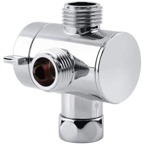 Cambiador de cabeza de ducha - Adaptador de 3 vías G1/2″ para cambiador de cabeza de ducha (1/4)