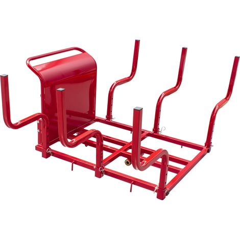 Torros – Châssis pour transport de bois – Compatible dumper MRP300 – Supports latéraux réglables – Pour terrains marécageux – MRP300AH