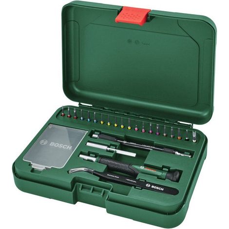 Jeu de 24 tournevis a embout de précision BOSCH