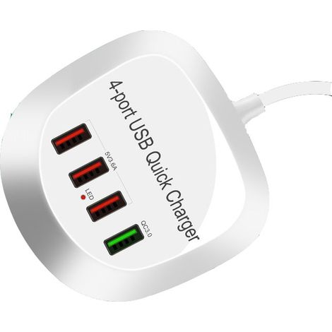 Chargeur USB 4 ports à charge rapide 40 W (1/5)