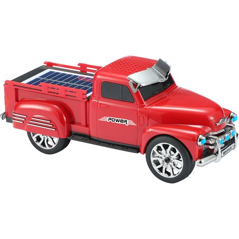 Enceinte Bluetooth sans fil pour pick-up avec carte TF, USB, AUX, appels mains libres, interface Type-C - recharge solaire
