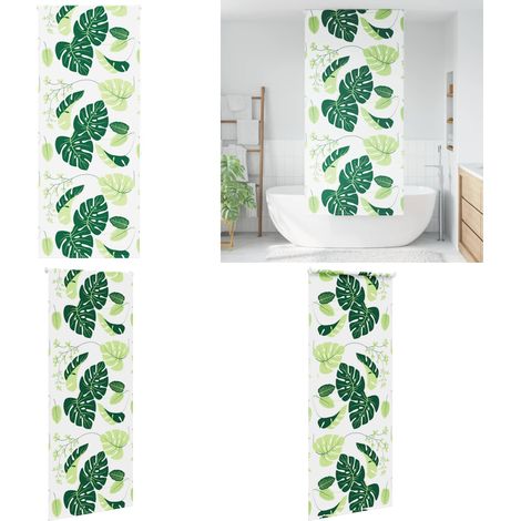 vidaXL Store enrouleur de douche 90x240 cm largeur du tissu 86 cm (1/5)
