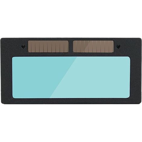 Lentille de soudage solaire auto obscurcissante – Pièces de rechange solaires de couleur vraie, accessoires de casque réglables automatiques pour les yeux (1/5)