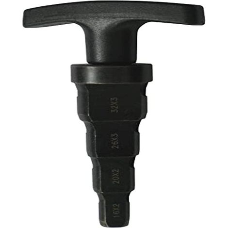 KS Tools - 105.6000 - svasatore multistrato - da 16 a 32 mm - impugnatura a t
