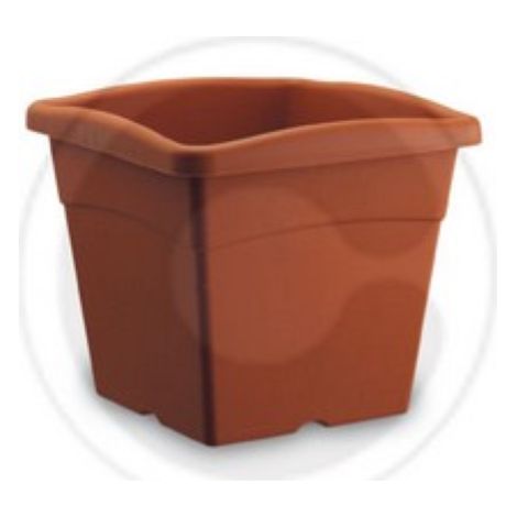 vaso quadro in plastica mod Festo cm 35x35x30h arredo interno esterno giardino