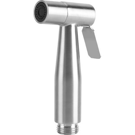 Tête de pulvérisation d'eau de douche de salle de bains de pulvérisateur de bidet de toilette tenu dans la main d'acier inoxydable (1/5)