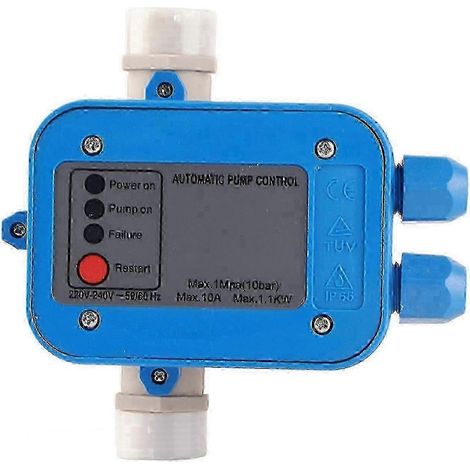 Interrupteur électronique de commande automatique de pompe à eau, utilisé pour dispositif de régulation de pression (1/5)