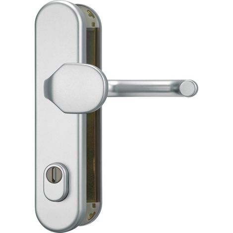 ABUS HLZS814 F1 EK - Rivestimento protettivo con protezione cilindro rotondo, in alluminio, 374043 (1/5)