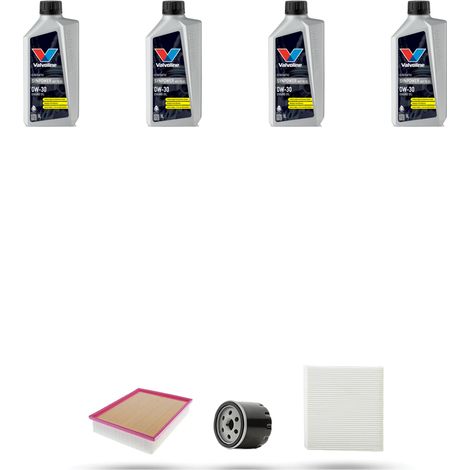 Kit tagliando 3 FILTRI e 4L OLIO compatibile con Audi A1 (GBA) 30 tfsi 1.0 81kw dal 2020 (1/5)