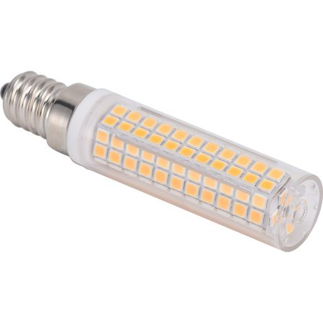 E14 LED-Maiskolbenlampe, 1500 lm, 136 LEDs, dimmbar, 12 W, 220 V, warmweiß, für Kronleuchter, Deckenleuchten und Wandleuchten (1/5)