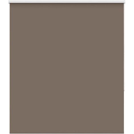 Store enrouleur occultant, couleur café, largeur du tissu 130 x 130 cm (1/5)