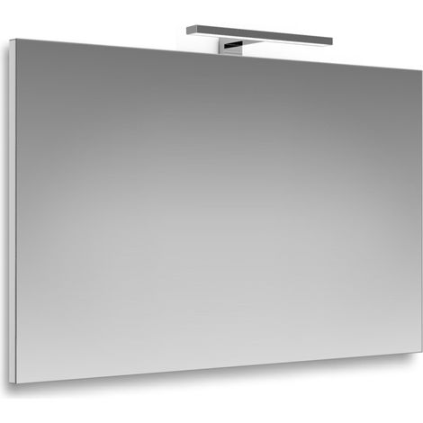 SPECCHIO C/TELAIO LAMPADA LED 30 CM.100X70