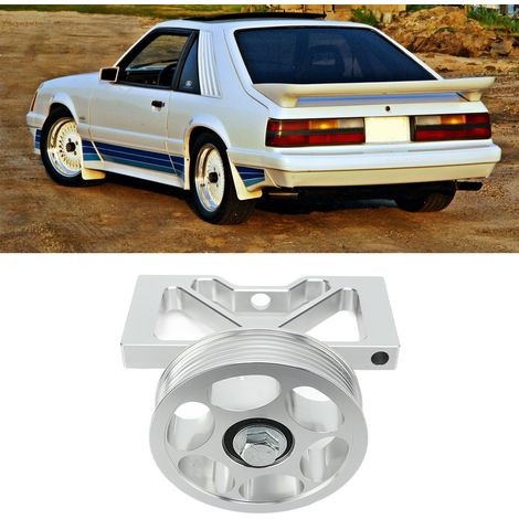 Support de poulie de renvoi de pompe à air de compétition pour Ford Mustang 1979-1995 (1/5)