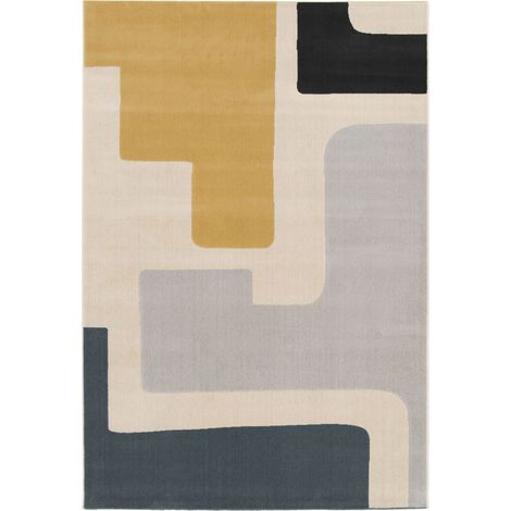 Tapis contemporain à motif géométrique - 120x170cm - Tuma (1/5)